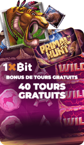 Casino 1XBit 150 tour gratuit sans dépôt