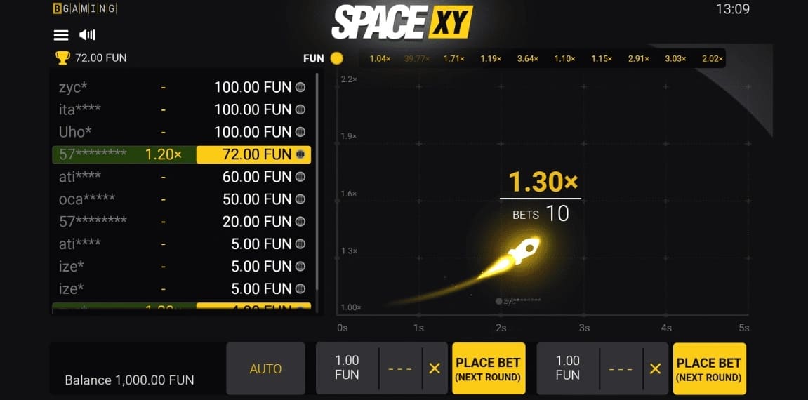 Space XY