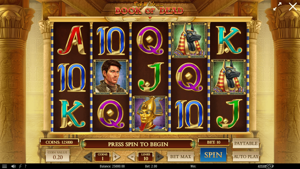 Book of Dead dans les Casinos en Ligne Book of Dead Jeu de Casino sur Internet Francophone