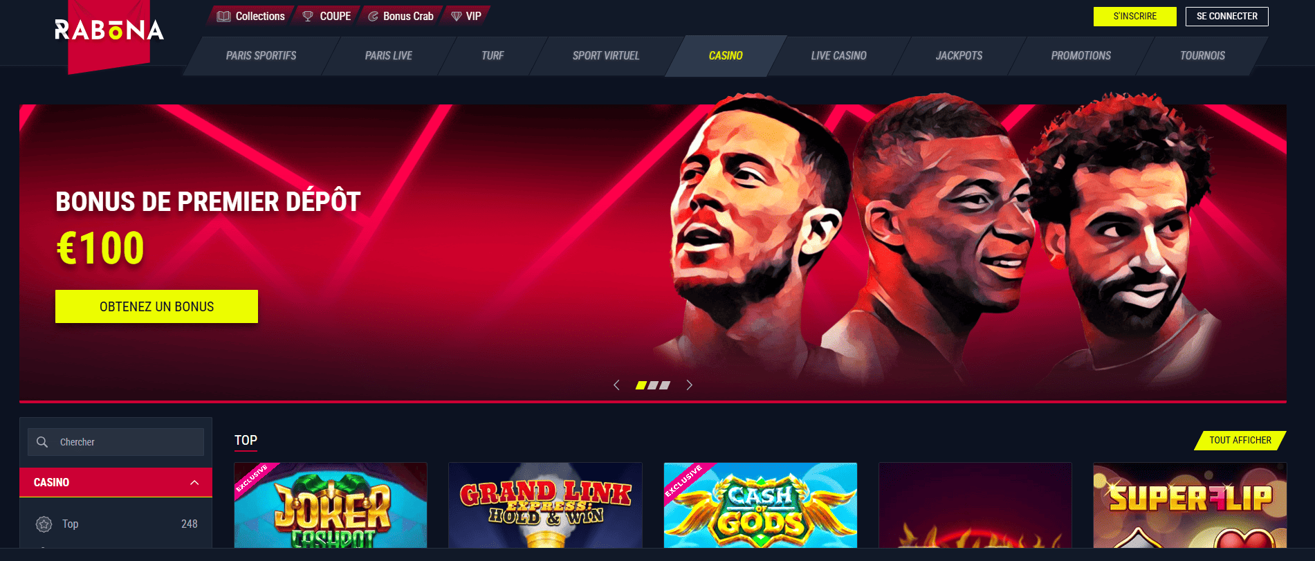 Casino 10 Euros Offert sans Dépôt en France Aujourd’hui