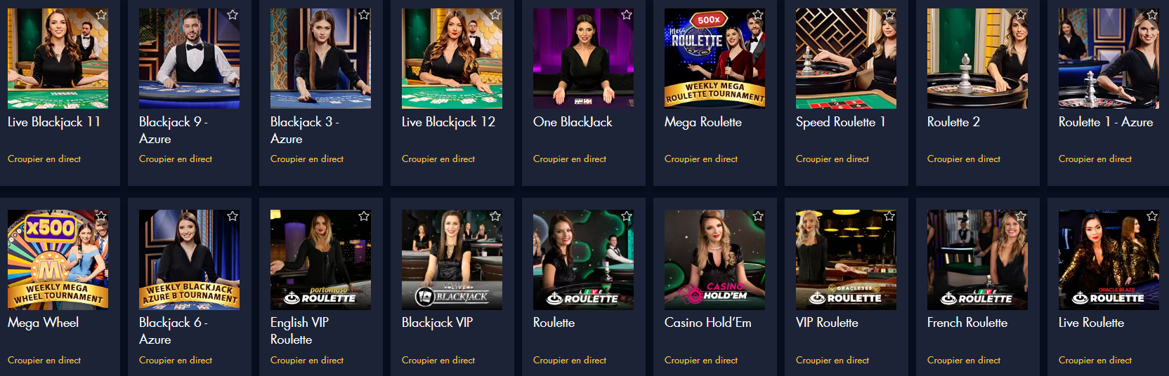 Casino en direct Europe 777 Casino Connexion et Accédez à Jeux en Direct Proposés 777 Europe France