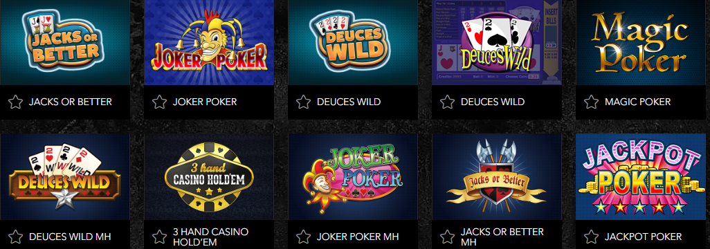 Video Poker au Le Roi Johnny Casino Excellent Jeux de Vidéo Poker Classiques dans les LeRoiJohnny Casino en Ligne