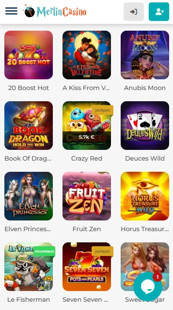 Casino en Ligne Merlin