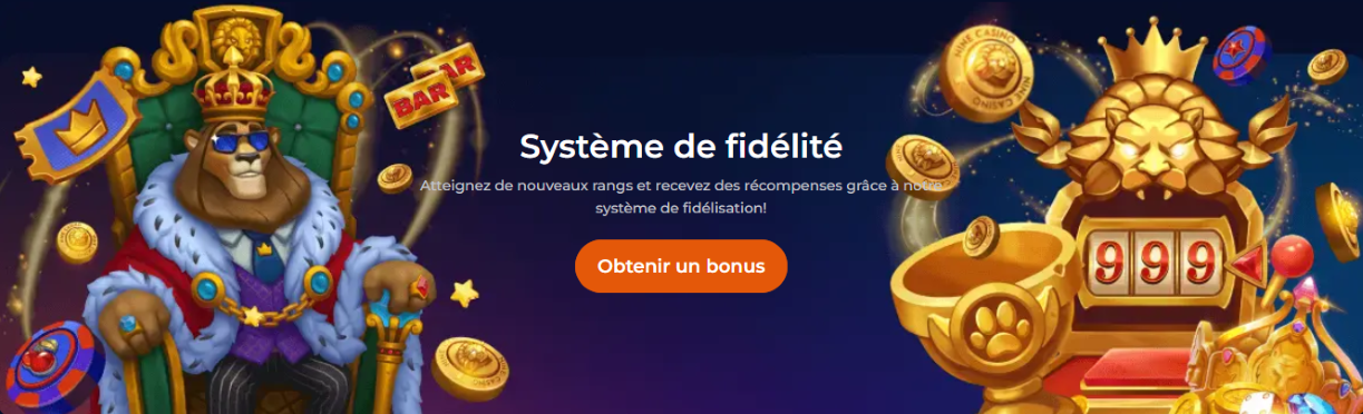 Programme de Fidélité au NineCasino Nine Casio Loyauté Programme de Fidélité Francophone