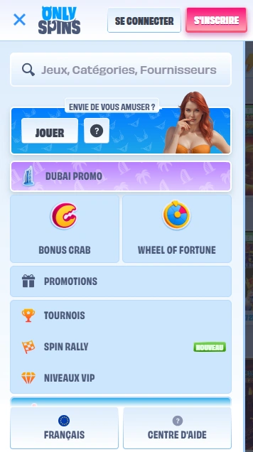 Spins Only Online Casino