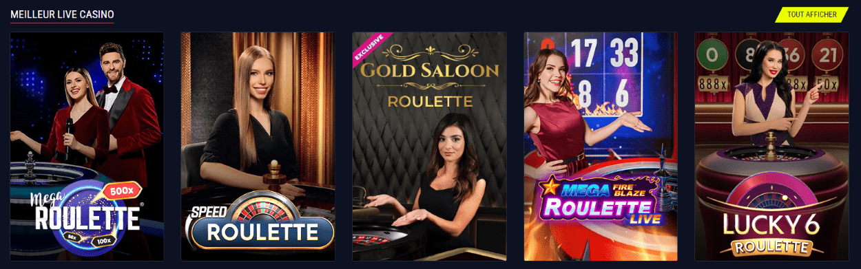 Live Casino Jeux en Rabona Analyse Croupier en Direct Jeux au Rabbona Casino sur le Net