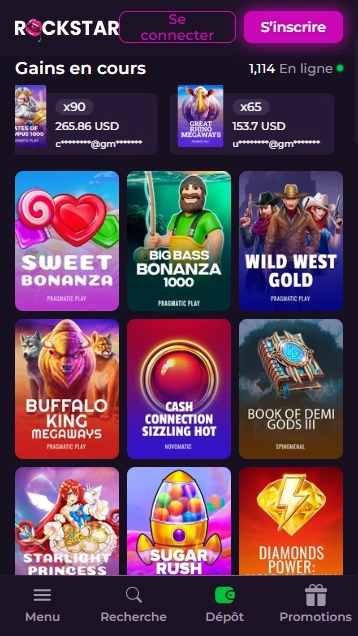 RockStar-Casino Avis